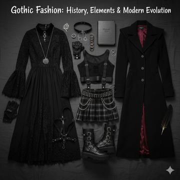 What is Gothic Fashion? History, Elements & Modern Evolution