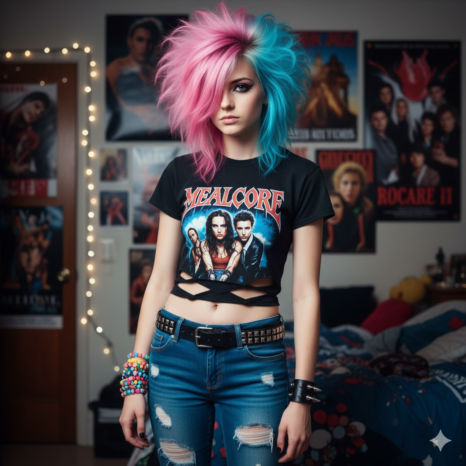 What is Scene Fashion | 2000s Subculture Style Guide | Lunarness