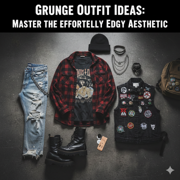 Grunge Outfit Ideas: Master the Effortlessly Edgy Aesthetic